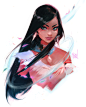 Pocahontas Sketch! by rossdraws
