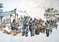  民俗风情画---戈壁红柳编辑 