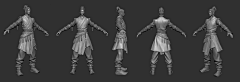 海狸先生2采集到3d 人物 3视图