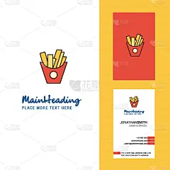 品牌名称,薯条,创造力,垂直画幅,名片,饮料,商务,热,菜单,清新