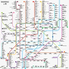 世界各大城市地铁线路图标准化绘制