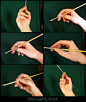 Hand Pose Stock - Holding Paintbrush by ~Melyssah6-Stock on deviantART, Hand Poses References ,Inspiration http://huaban.com/pins/483535360/#and Resources on How to Draw Hands, Hand Poses Studies , Pose References @ CAPI ::: Create Art Portfolio Ideas for