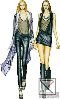 Jobdesigning采集到服装设计手绘