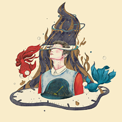 阿凡大大采集到插画设计