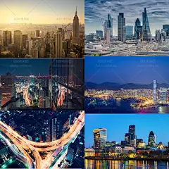 [编号034]高清图片城市夜景车水马流宽屏JPG海报背景PS设计素材-淘宝网
