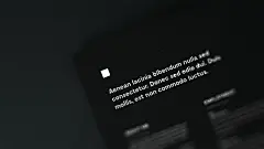 高端黑色磨砂名片样机素材下载-字体传奇网（ZITICQ）