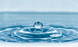 水元素系列之精美的水滴特写