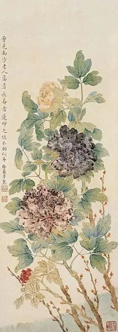梅兰芳花鸟，难得一见!
梅兰芳(1894-1961)，名澜，又名鹤鸣，字畹华、浣华，别署缀玉轩主人，艺名兰芳。梅兰芳除了精于京剧表演，还擅长绘画、书法，人物、花卉、山水，无所不涉，是一位多面手。他早年花卉师从王梦白，人物画师从陈师曾、姚茫父。以后又受齐白石的影响，加上其自身艺术修养也非常深厚，绘画成就突出，尤以仕女、佛像、达摩最拿手，其作品清丽秀雅、神形兼备。