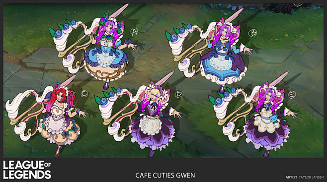 Cafe Cuties Gwen Ski...