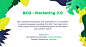 BCG - Marketing 2.0 : We created the illustrations and styleframes for an animation for global managing consulting firm BCG. Their main brand color is green and we love illustrating plants. So this project was a perfect match!Art direction and animation I