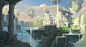 Ravini village illust, JiWon So : Ravini village illust Copyright Wemade  All Rights Reserved.
