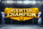 Rooster Champion 3D Logo