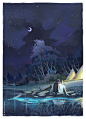21年一些书籍小说封面插画合集_MORNCOLOUR__插画师作品_涂鸦王国gracg.com