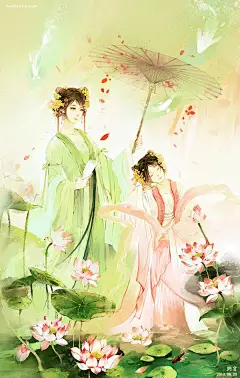 纳言.7 中国风手绘水彩插画 概念插画 投稿 手绘 原创漫画 原创插画 原创手绘 中国风 CG 