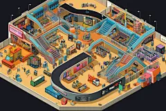 现代3d建筑房子素材图片