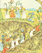 Ben arrivata Primavera!
Dal libro “Wurzelkinder, i bimbi radice” - Edizioni Arcobaleno - prima edizione italiana 2015 - testo e illustrazioni di Sibylle von Olfers
