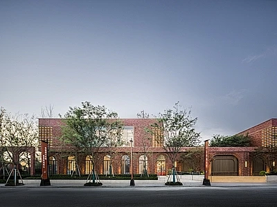 现代褐石售楼处建筑【ID:1138318366】-花瓣网
