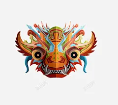 二月二龙抬头卡通装饰中国龙海报 免费下载 页面网页 平面电商 创意素材