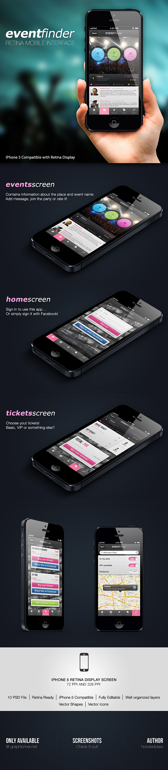 Event Finder Retina ...