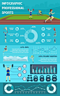 Infographic people sport