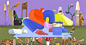 Autumn painting collection : Collection of paintings dedicated to the topic of autumn.