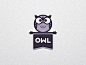 一组以猫头鹰为创意的logo