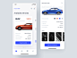 Car app dribbble