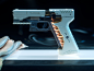 ▼▲ Once In A While Renders № 34 Ghost in the Shell : One In A While Renders № 34: Ghost in the Shell Major's Thermoptic Pistol. Cinema 4D and Autodesk Fusion 360 for hard surface modeling and Redshift 3D for rendering. Photoshop with ArionFX and After Eff