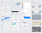 iOS 9 GUI (iPhone) - Facebook Design Resources : Sketch and Photoshop templates of GUI elements found in the public release of iOS 9