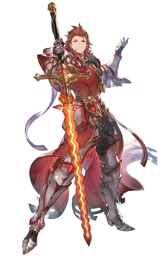 Percival Character Art from Granblue Fantasy Versus-花瓣网