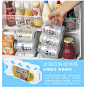 日本进口冰箱收纳盒饮料分类整理框 易拉罐啤酒可乐整理架储物盒-tmall.com天猫