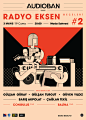 Radyo Eksen Posters-古田路9号-品牌创意/版权保护平台