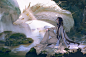 《有龙为伴》二_artistic青尘__插画师作品_涂鸦王国gracg.com