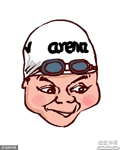 漫画：傅园慧 一个泳界段子手，一个新秀表情包
