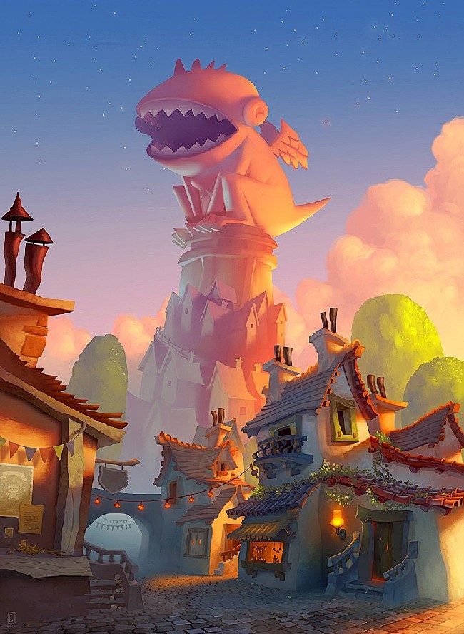 科幻场景设定cg游戏动画未来世界场景参考资料淘宝网