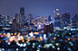 建筑,蓝色,背景虚化,建造,城市_gic13789837_The Eye of Bangkok, Thailand_创意图片_Getty Images China