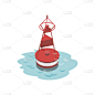 浮标,海上运输,灯塔船,图像,海洋,物流,矢量,水,运输