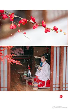 武汉约拍#杭州约拍#襄阳约拍

诗品汉服之一

“绿蚁醅新酒，红泥小火炉
晚来天欲雪，能饮一杯无？”
...展开全文c