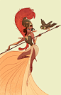 欧美Q版角色原画女生原画来自cgbook.cn (123)