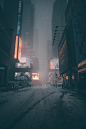 The glow of Time Square. | HD photo by Andre Benz (@trapnation) on Unsplash : Download this photo in New York, United States by Andre Benz (@trapnation)