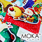 【MOKA莫卡明信片】圣诞主题异形明信片 特价 #圣诞#