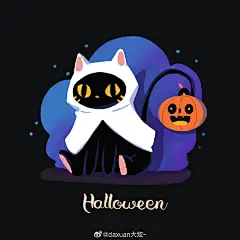 小黑猫
插画超话#绘画##每日一画##插画##万圣节# ​​​​