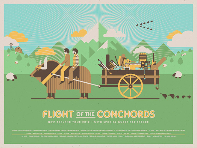 该Conchords的飞行（新西兰之旅）
