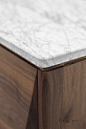 大理石和木材的完美结合——Walnut and Marble 橱柜设计
全球最好的设计，尽在普象网（www.pushthink.com）