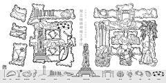 香沫咖啡奶茶采集到线描商业包装插画