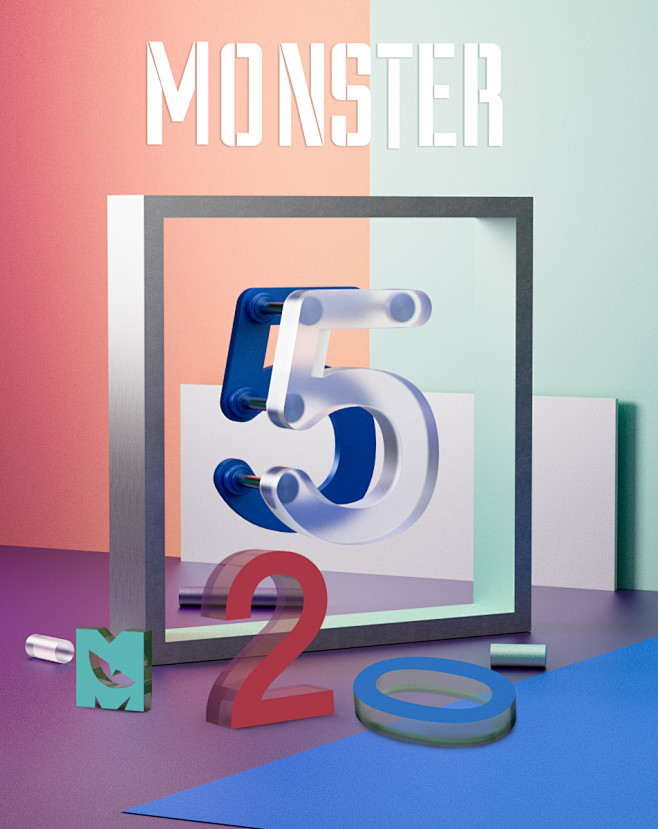 MONSTER怪兽学院 520海报