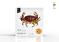 Àncora Gold : Naming, graphic design and art direction project for a launch of a gourmet line of a company of frozen seafood products. The pack's main idea is that although are frozen products, they can be even fresher than the ones of the fish market, th