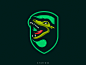 Dinosaur dinosaur animal angry branding vector illustration xndrew mascot logo esport design