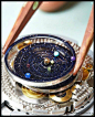 Van Cleef and Arpels Midnight Planetarium watch, which shows the rotations of Earth and the 6th closest planets. Via Diamonds in the Library. 