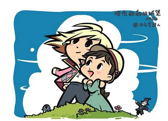 《哈尔的移动城堡》2004-花瓣网